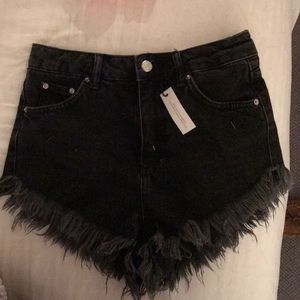 Topshop Kiri high waisted super short